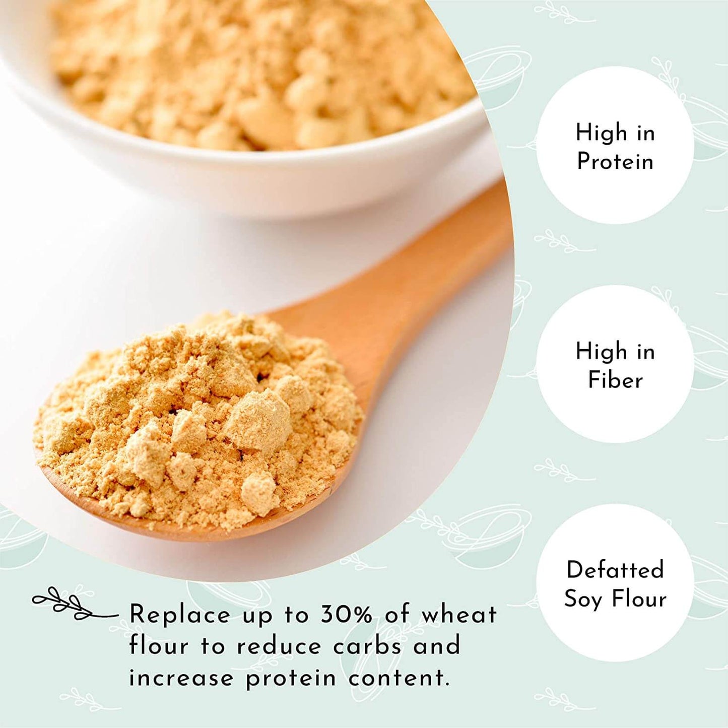 Scratch Premium Defatted Soybean Flour - 10 oz - Additional Uses
