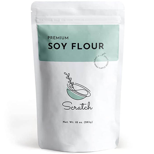  Scratch Premium Defatted Soybean Flour - 10 oz - Pouch