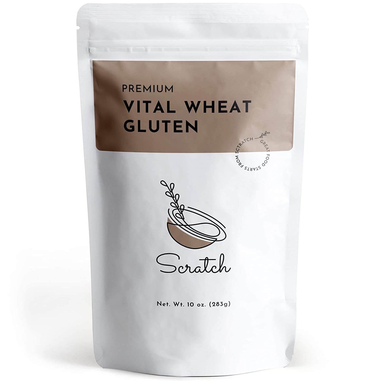  Scratch Premium Vital Wheat Gluten - 10 oz - Pouch