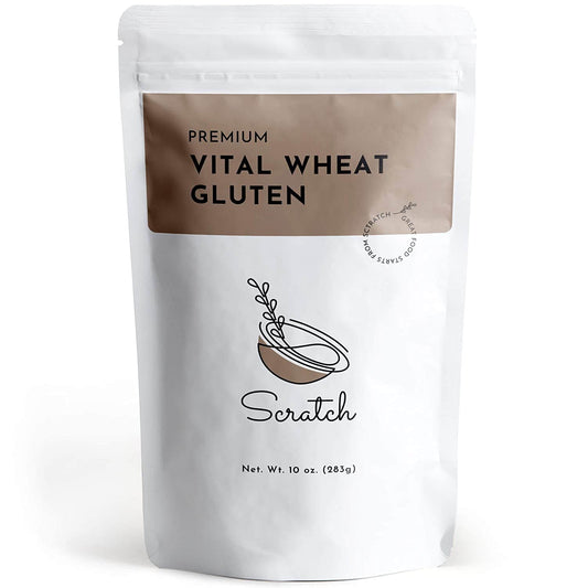  Scratch Premium Vital Wheat Gluten - 10 oz - Pouch