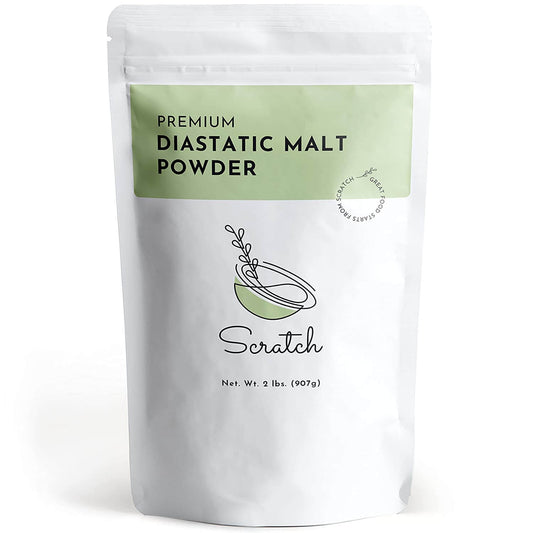 Scratch Diastatic Malt Powder for Baking - 2 lbs - Pouch