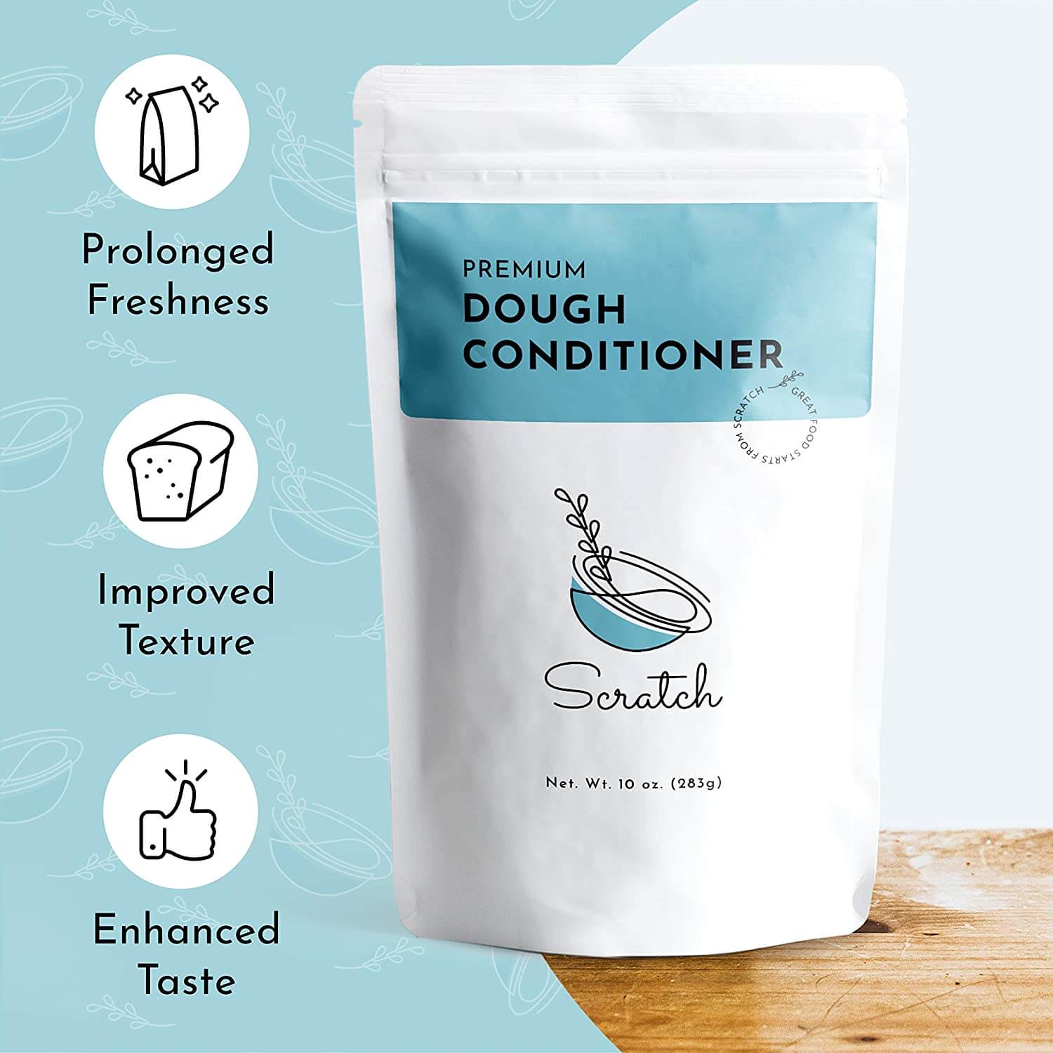 Scratch Premium Dough Conditioner - 10 oz - Baking Properties
